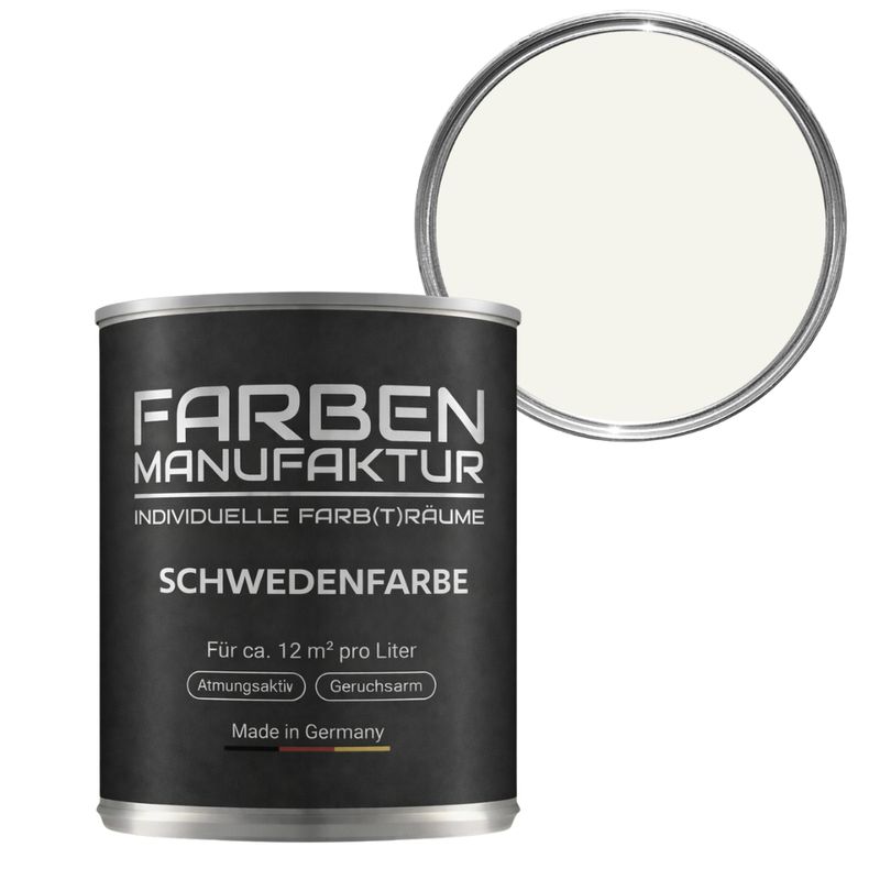 Farben Manufaktur Schwedenfarbe - Weiß Farben Manufaktur Schwedenfarbe - Weiß