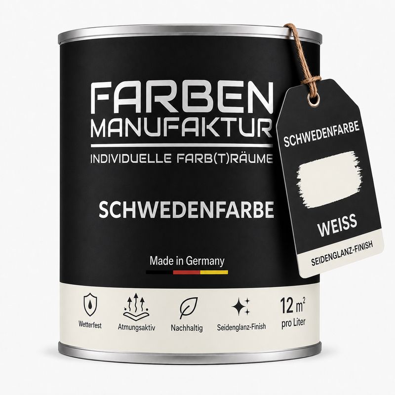 Farben Manufaktur Schwedenfarbe - Weiß Farben Manufaktur Schwedenfarbe - Weiß