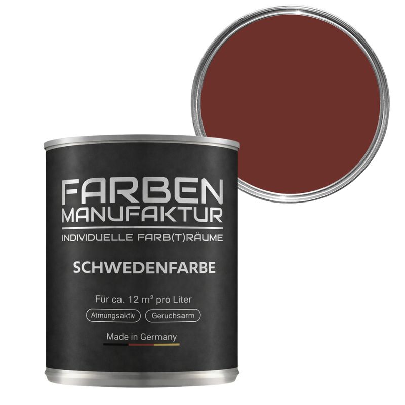 Farben Manufaktur Schwedenfarbe - Rotbraun Farben Manufaktur Schwedenfarbe - Rotbraun