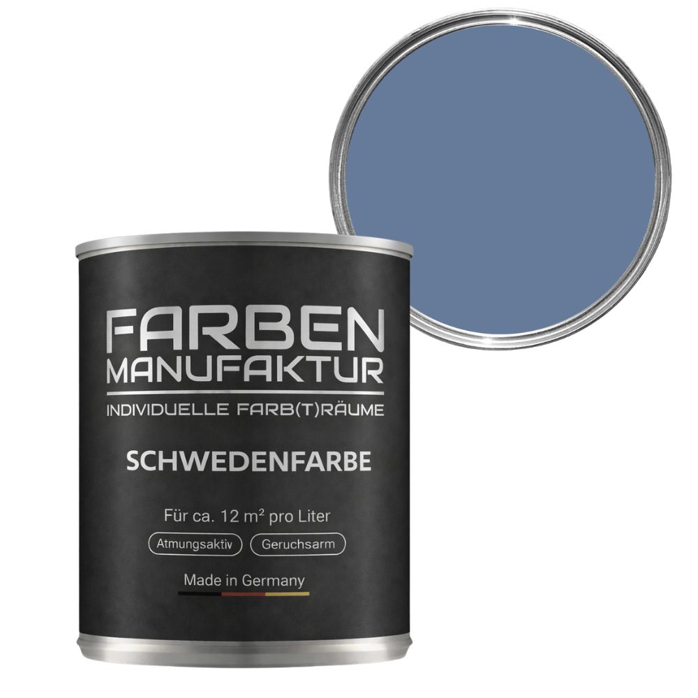 Farben Manufaktur Schwedenfarbe - Taubenblau Farben Manufaktur Schwedenfarbe - Taubenblau