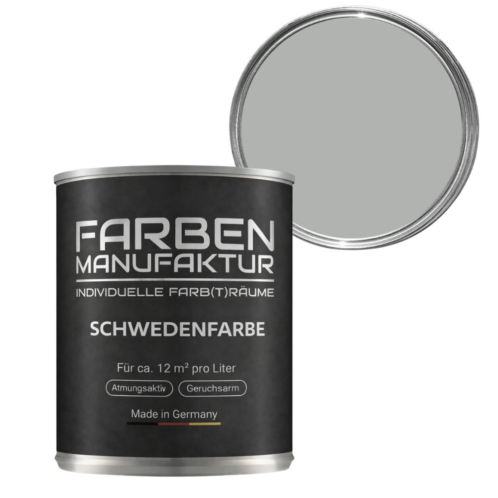 Farben Manufaktur Schwedenfarbe - Schweden Hellgrau Farben Manufaktur Schwedenfarbe - Schweden Hellgrau