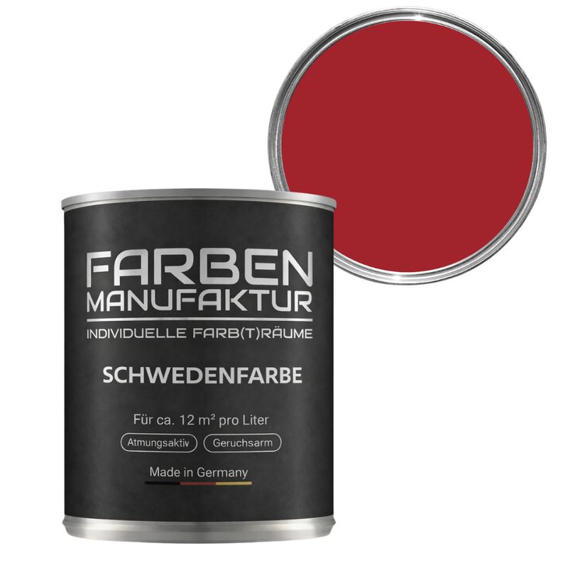Farben Manufaktur Schwedenfarbe - Rot Farben Manufaktur Schwedenfarbe - Rot