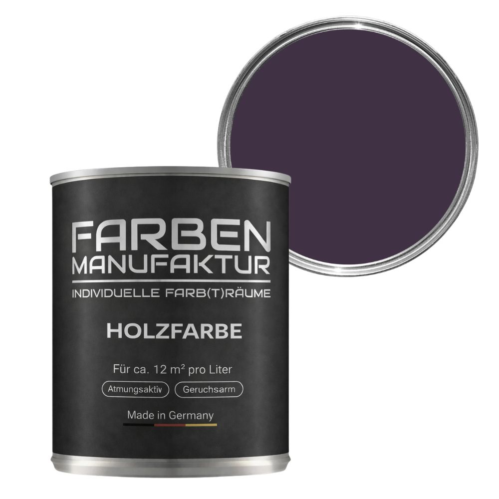 Farben Manufaktur Holzlasur Trendfarben Dunkel Lila Farben Manufaktur Holzlasur Trendfarben Dunkel Lila