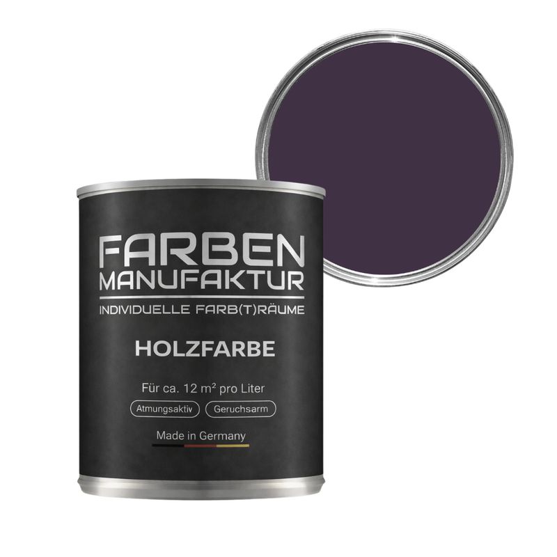 Farben Manufaktur Holzfarbe Trendfarben Dunkel Lila Farben Manufaktur Holzfarbe Trendfarben Dunkel Lila