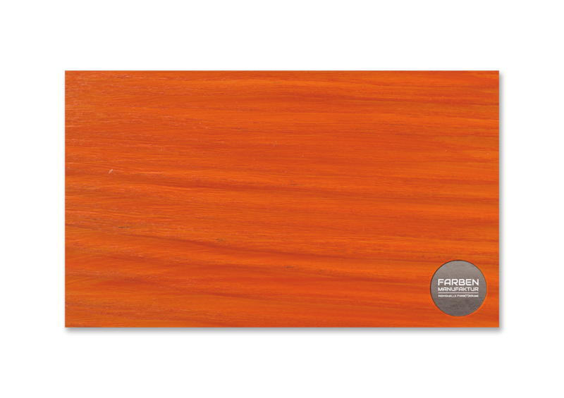 Farben Manufaktur Holzlasur Trendfarben Blut Orange