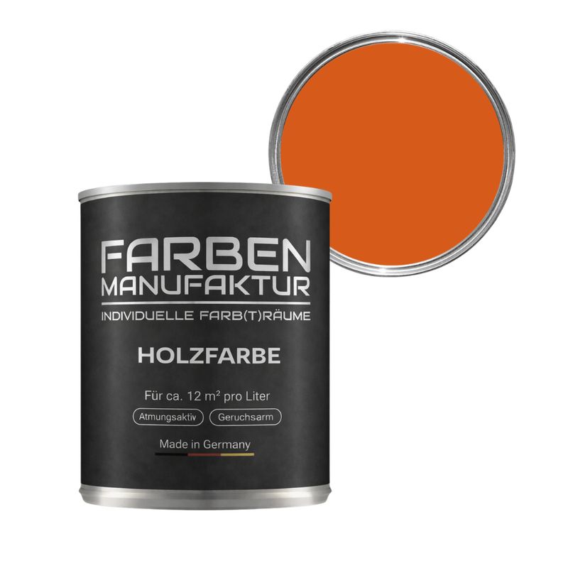 Farben Manufaktur Holzfarbe Trendfarben Blut Orange Farben Manufaktur Holzfarbe Trendfarben Blut Orange