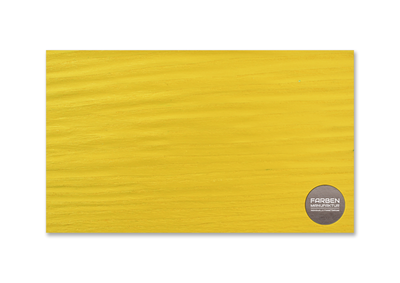 Farben Manufaktur Holzlasur Trendfarben Butterblumen Gelb