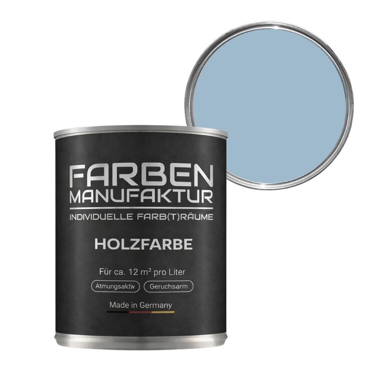 Farben Manufaktur Holzfarbe Trendfarben Hellblau Farben Manufaktur Holzfarbe Trendfarben Hellblau