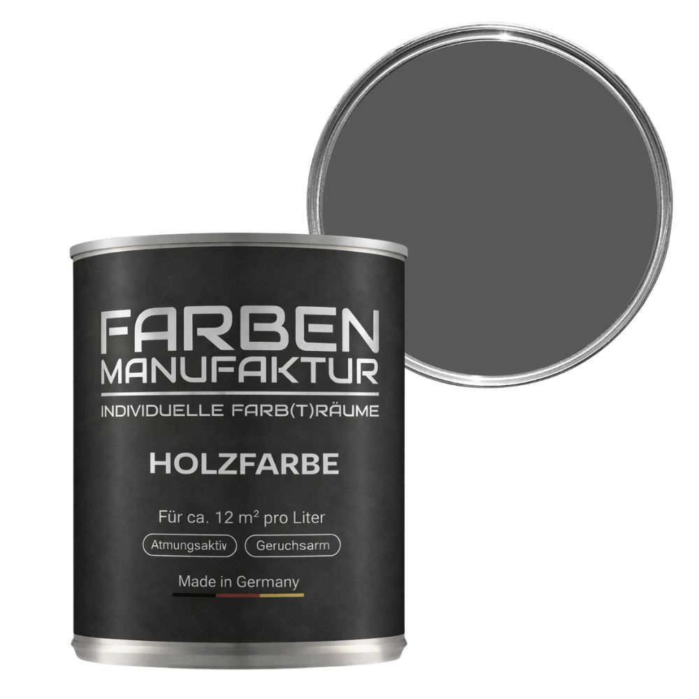 Farben Manufaktur Holzlasur Trendfarben Dunkelgrau Farben Manufaktur Holzlasur Trendfarben Dunkelgrau
