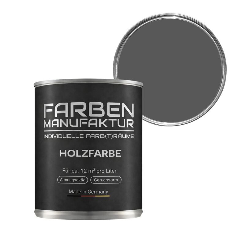 Farben Manufaktur Holzfarbe Trendfarben Dunkelgrau Farben Manufaktur Holzfarbe Trendfarben Dunkelgrau