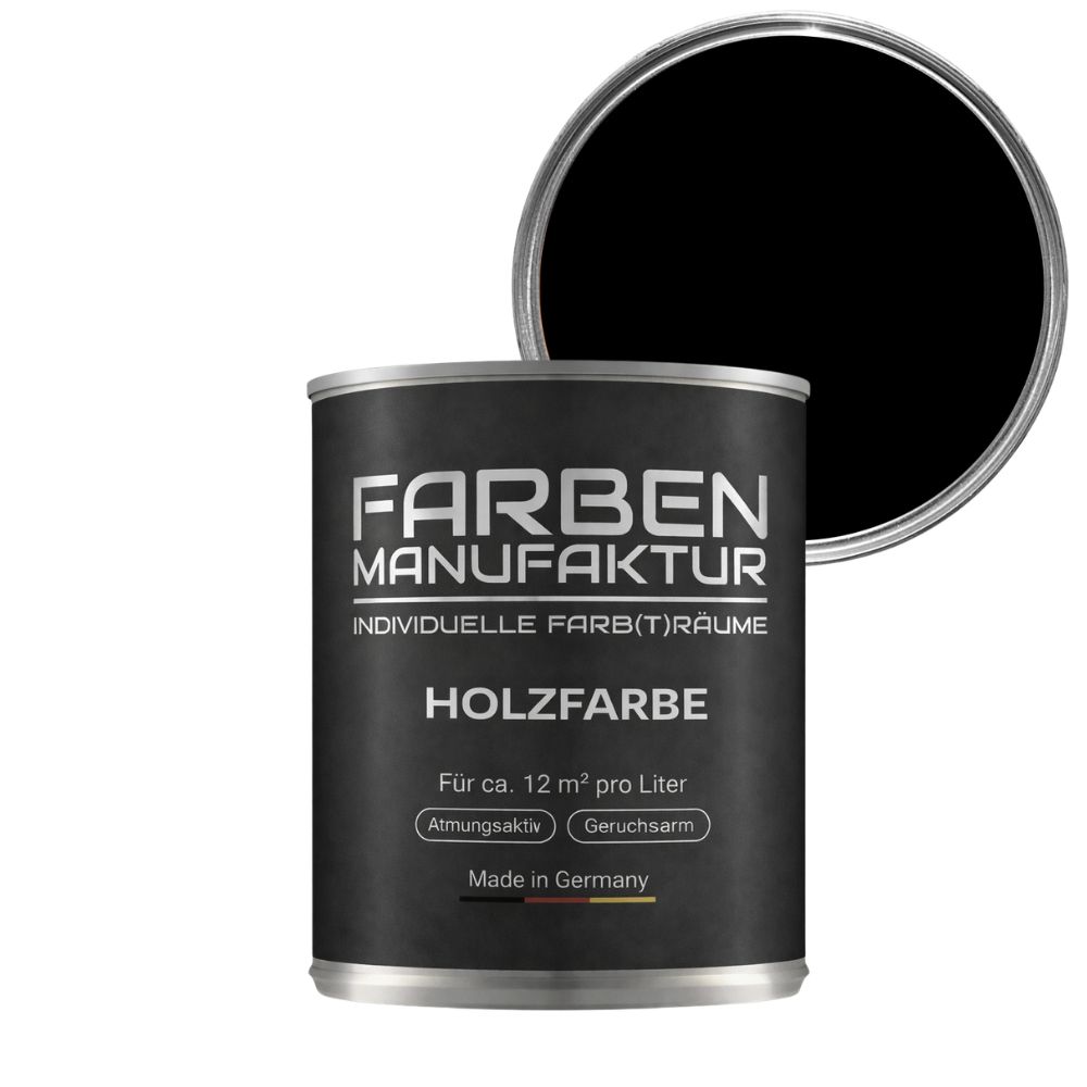 Farben Manufaktur Holzlasur Trendfarben Schwarz Farben Manufaktur Holzlasur Trendfarben Schwarz