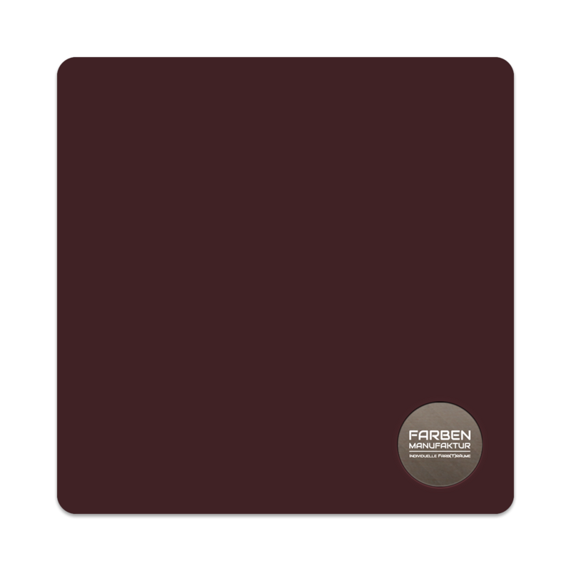Farben Manufaktur Holzschutz deckend - RAL 3007 Schwarzrot