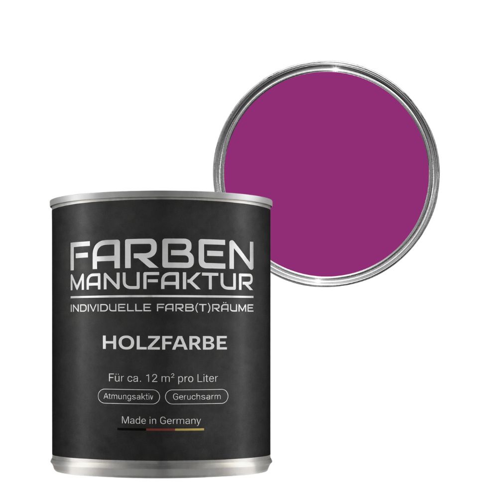 Farben Manufaktur Holzschutz deckend - RAL 4008 Signalviolett Farben Manufaktur Holzschutz deckend - RAL 4008 Signalviolett