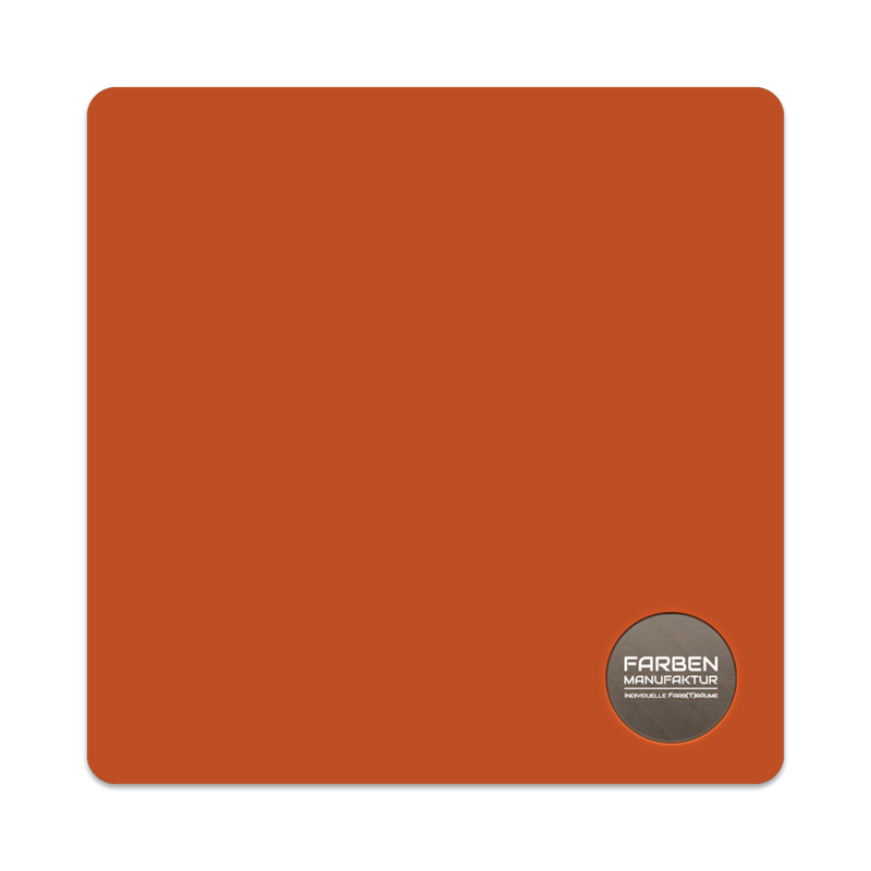 Farben Manufaktur Holzschutz deckend - RAL 2001 Rotorange