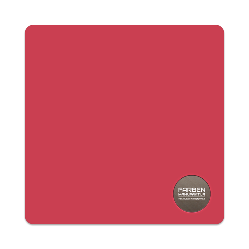 Farben Manufaktur Holzschutz deckend - RAL 3018 Erdbeerrot