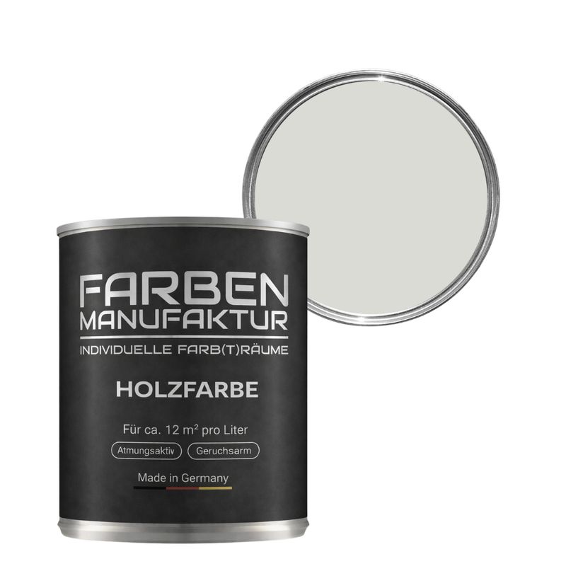 Farben Manufaktur Holzschutz deckend - RAL 9002 Grauweiß Farben Manufaktur Holzschutz deckend - RAL 9002 Grauweiß
