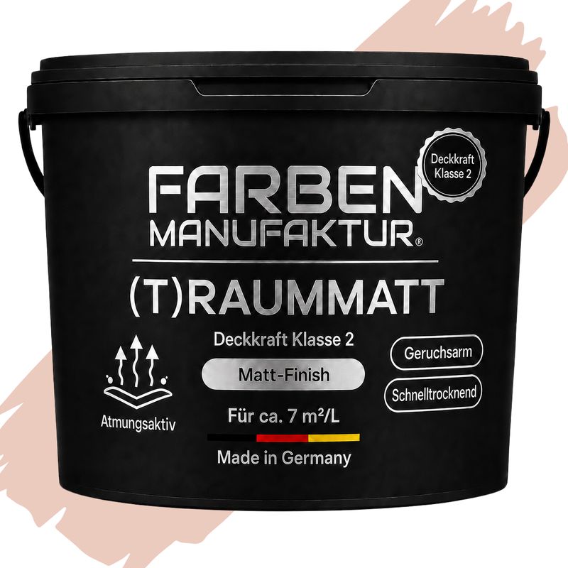 Farben Manufaktur (T)raummatt - Belebendes Apricot Farben Manufaktur (T)raummatt - Belebendes Apricot