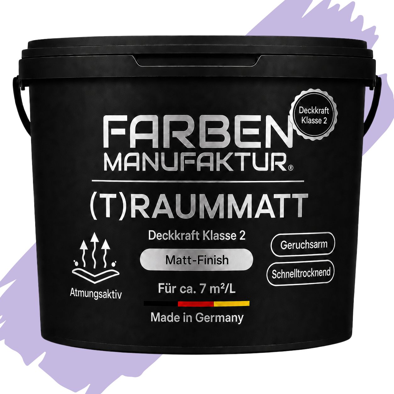 Farben Manufaktur (T)raummatt - Provenzalisches Flieder Violett Farben Manufaktur (T)raummatt - Provenzalisches Flieder Violett