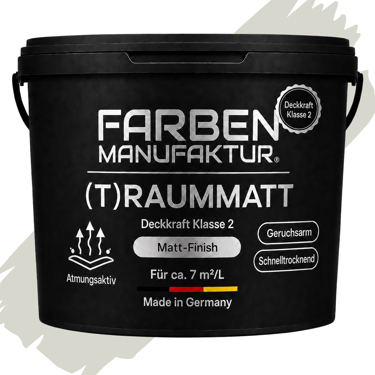 Farben Manufaktur (T)raummatt - Sandiges Weiß Farben Manufaktur (T)raummatt - Sandiges Weiß