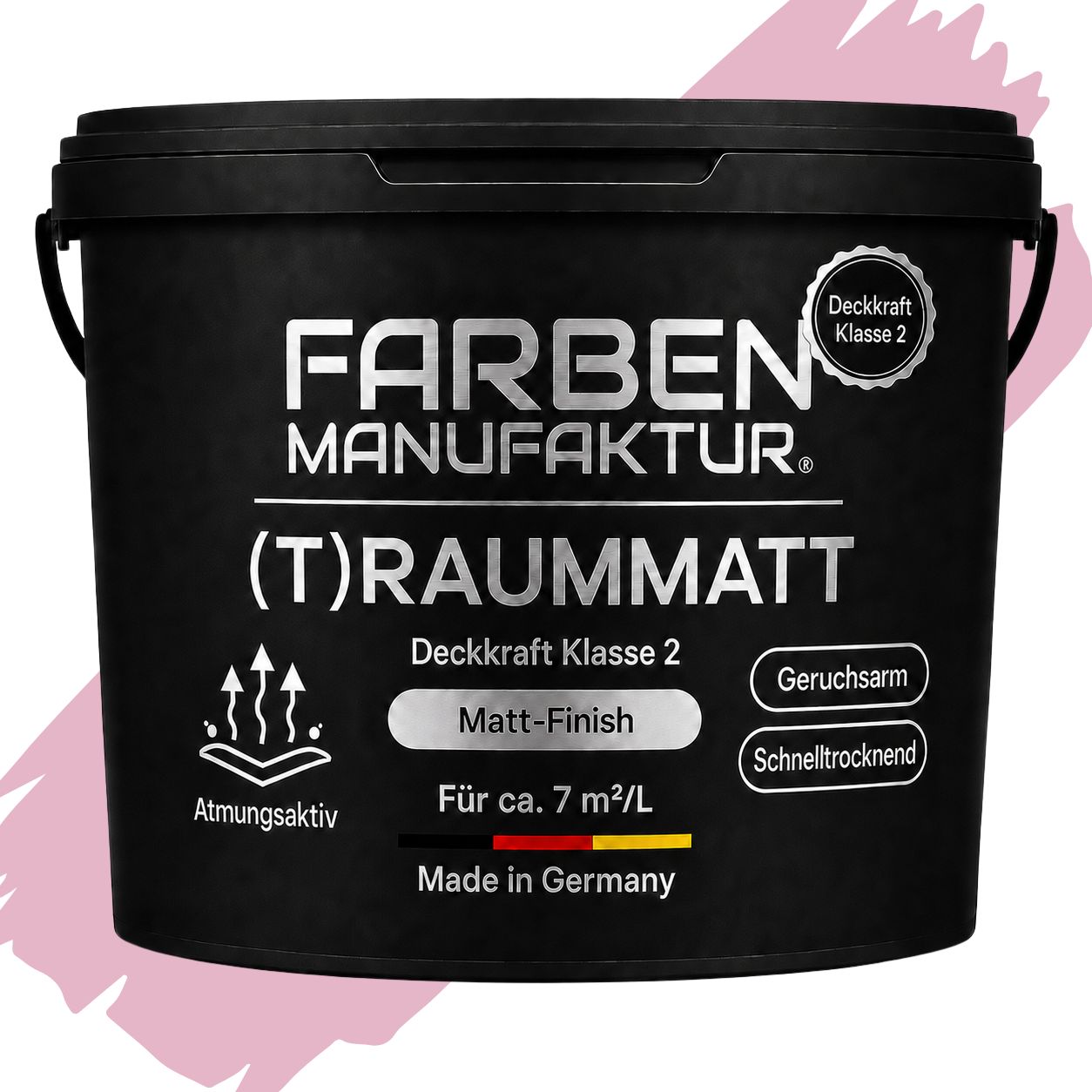 Farben Manufaktur (T)raummatt - Flamingo Rosa Farben Manufaktur (T)raummatt - Flamingo Rosa