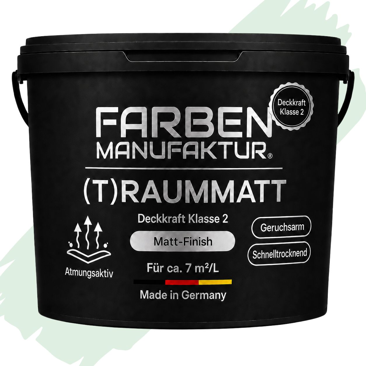 Farben Manufaktur (T)raummatt - Helles Jade Grün Farben Manufaktur (T)raummatt - Helles Jade Grün