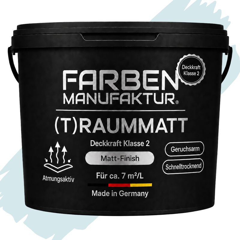 Farben Manufaktur (T)raummatt - Himmlisches Blau Farben Manufaktur (T)raummatt - Himmlisches Blau