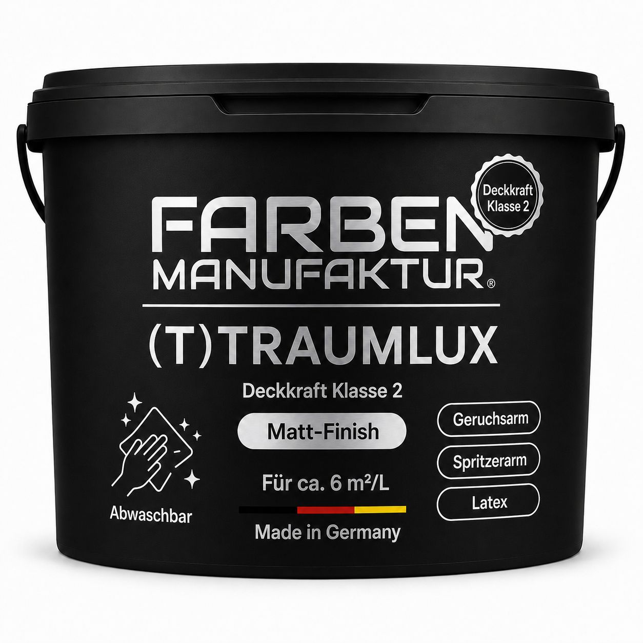Farben Manufaktur (T)raumlux Matt - Weiß Farben Manufaktur (T)raumlux Matt - Weiß