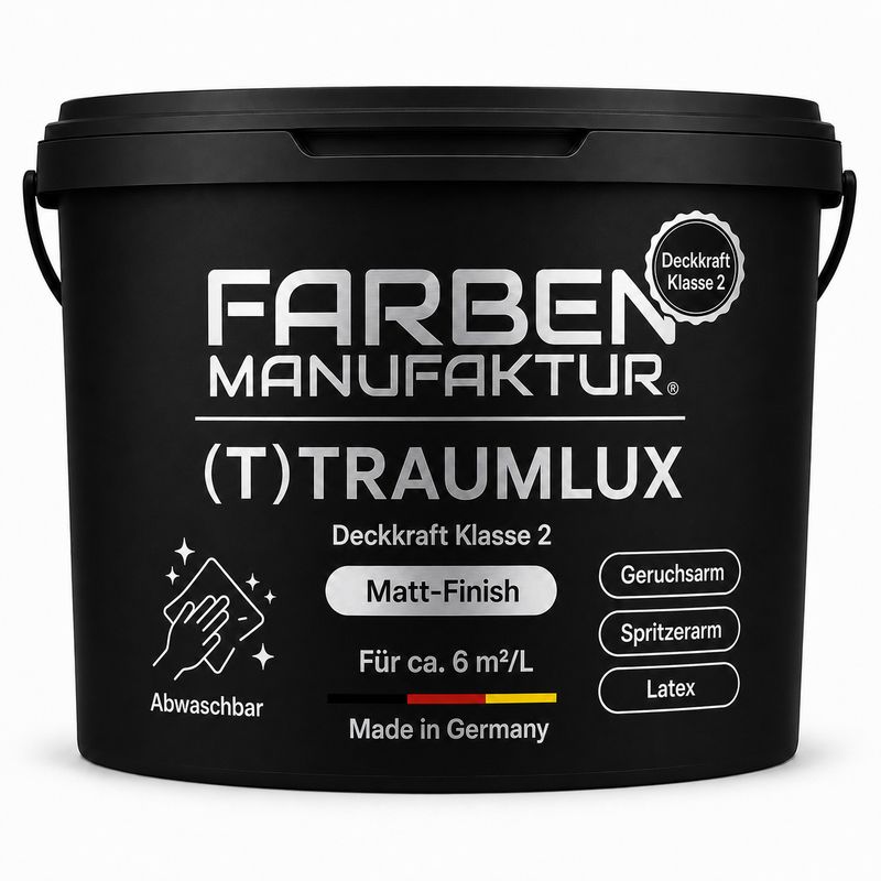 Farben Manufaktur (T)raumlux Matt - Weiß Farben Manufaktur (T)raumlux Matt - Weiß
