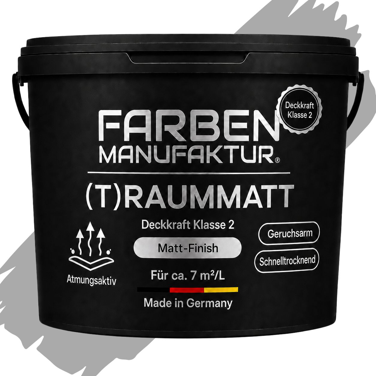 Farben Manufaktur (T)raummatt - Zeitloses Grau Farben Manufaktur (T)raummatt - Zeitloses Grau