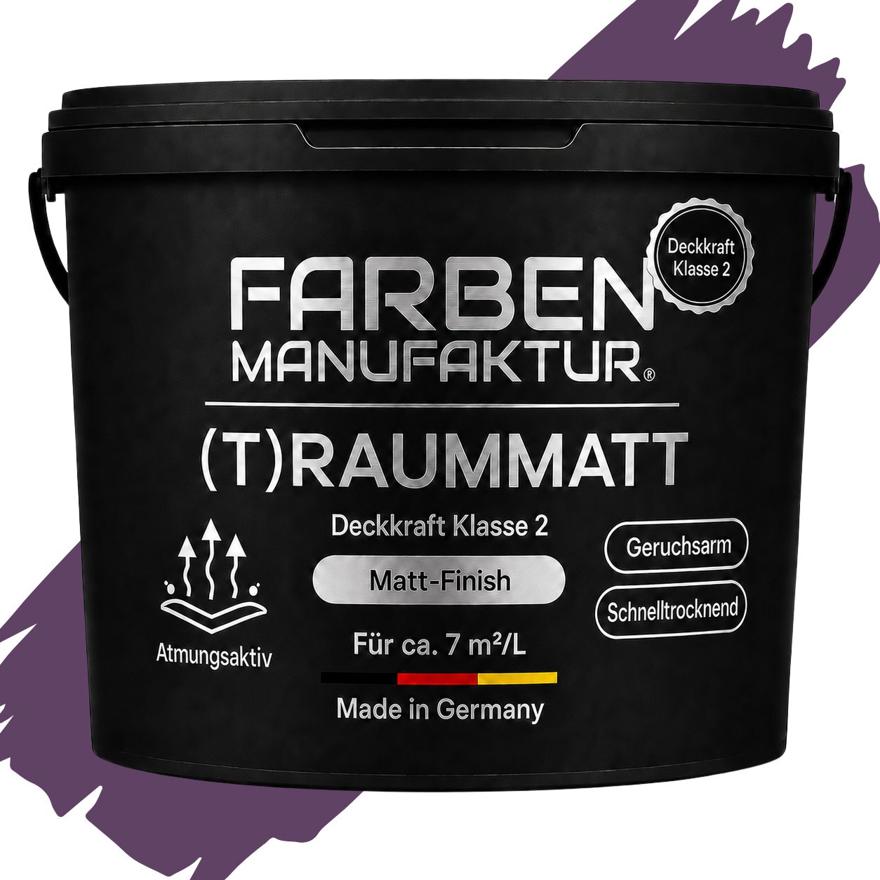 Farben Manufaktur (T)raummatt - Verträumtes Lila Farben Manufaktur (T)raummatt - Verträumtes Lila
