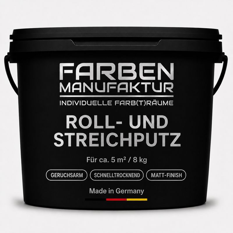 Farben Manufaktur Roll- & Streichputz Matt - Weiß Farben Manufaktur Roll- & Streichputz Matt - Weiß