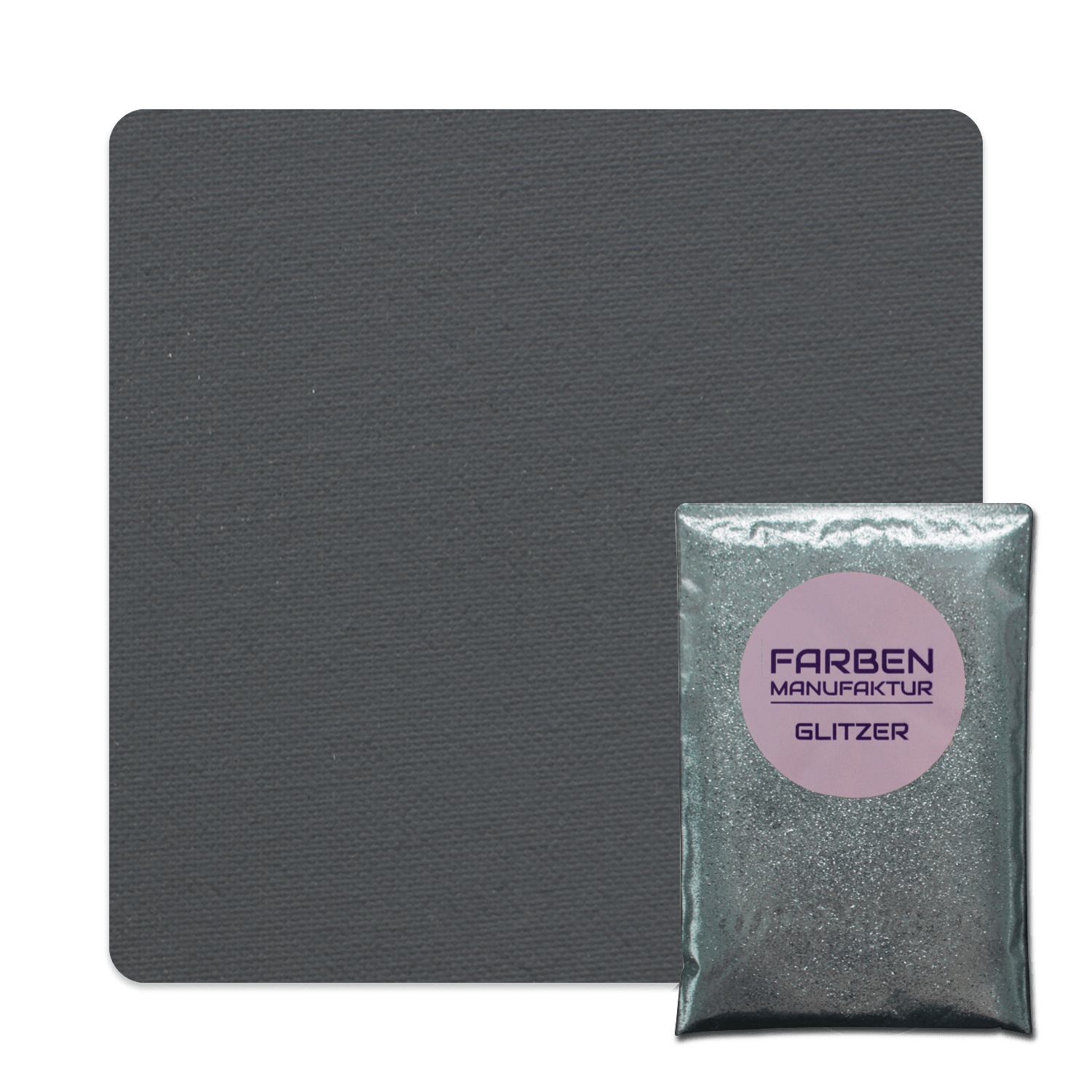 Farben Manufaktur Glam Collection Kreide-Wandfarbe mit Glitzer - Schiefer Grau mit Silber Glitzer Farben Manufaktur Glam Collection Kreide-Wandfarbe mit Glitzer - Schiefer Grau mit Silber Glitzer