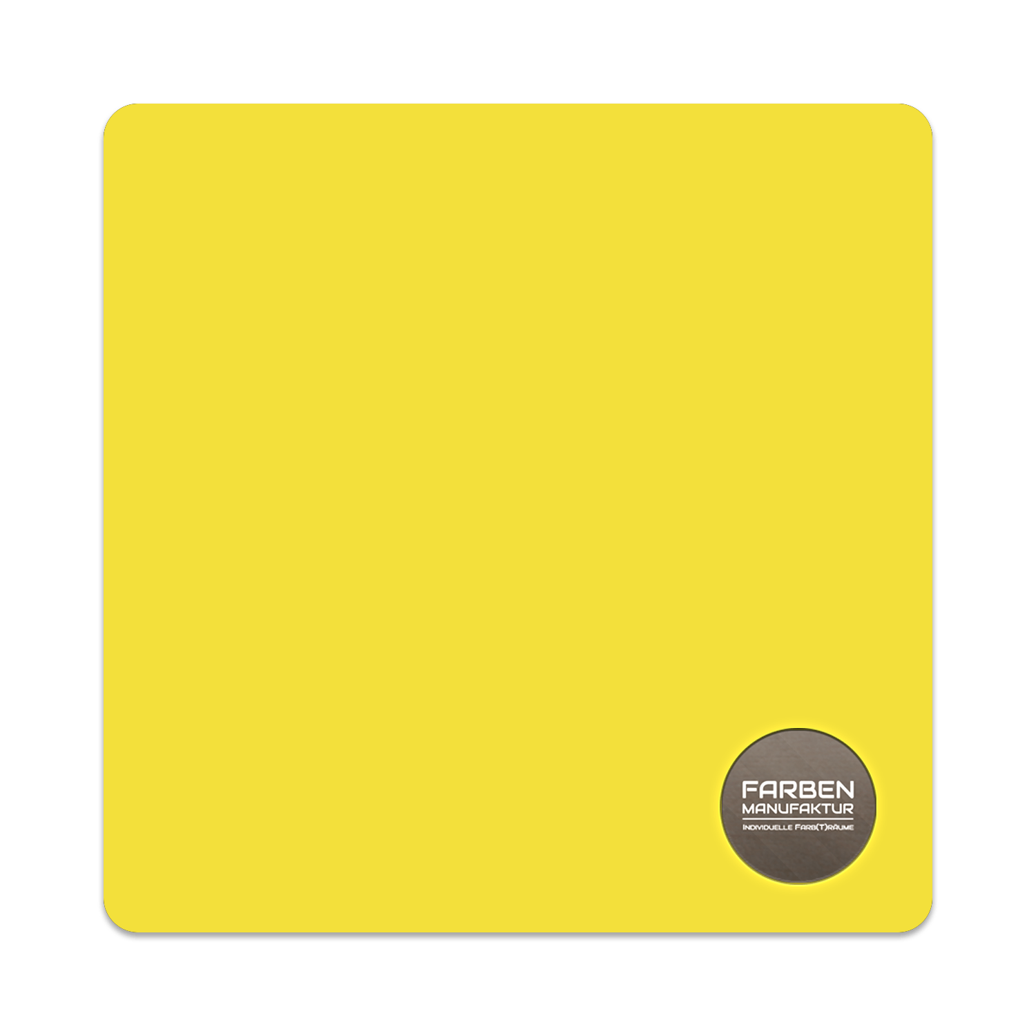 Farben Manufaktur (T)raumlux Seidenglänzend - RAL 1018 Zinkgelb Farben Manufaktur (T)raumlux Seidenglänzend - RAL 1018 Zinkgelb