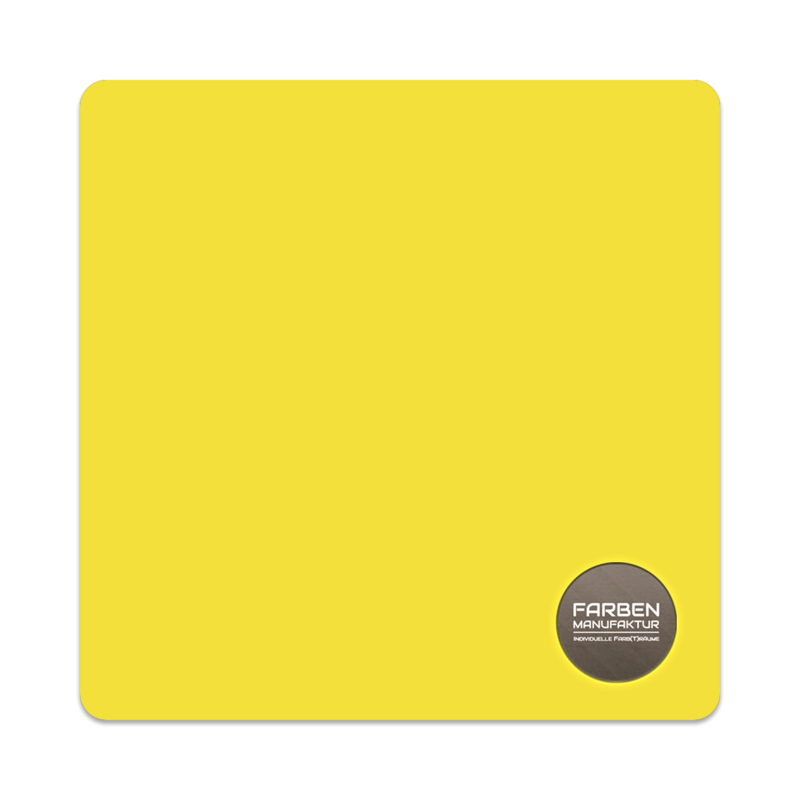 Farben Manufaktur (T)raumlux Seidenglänzend - RAL 1018 Zinkgelb Farben Manufaktur (T)raumlux Seidenglänzend - RAL 1018 Zinkgelb