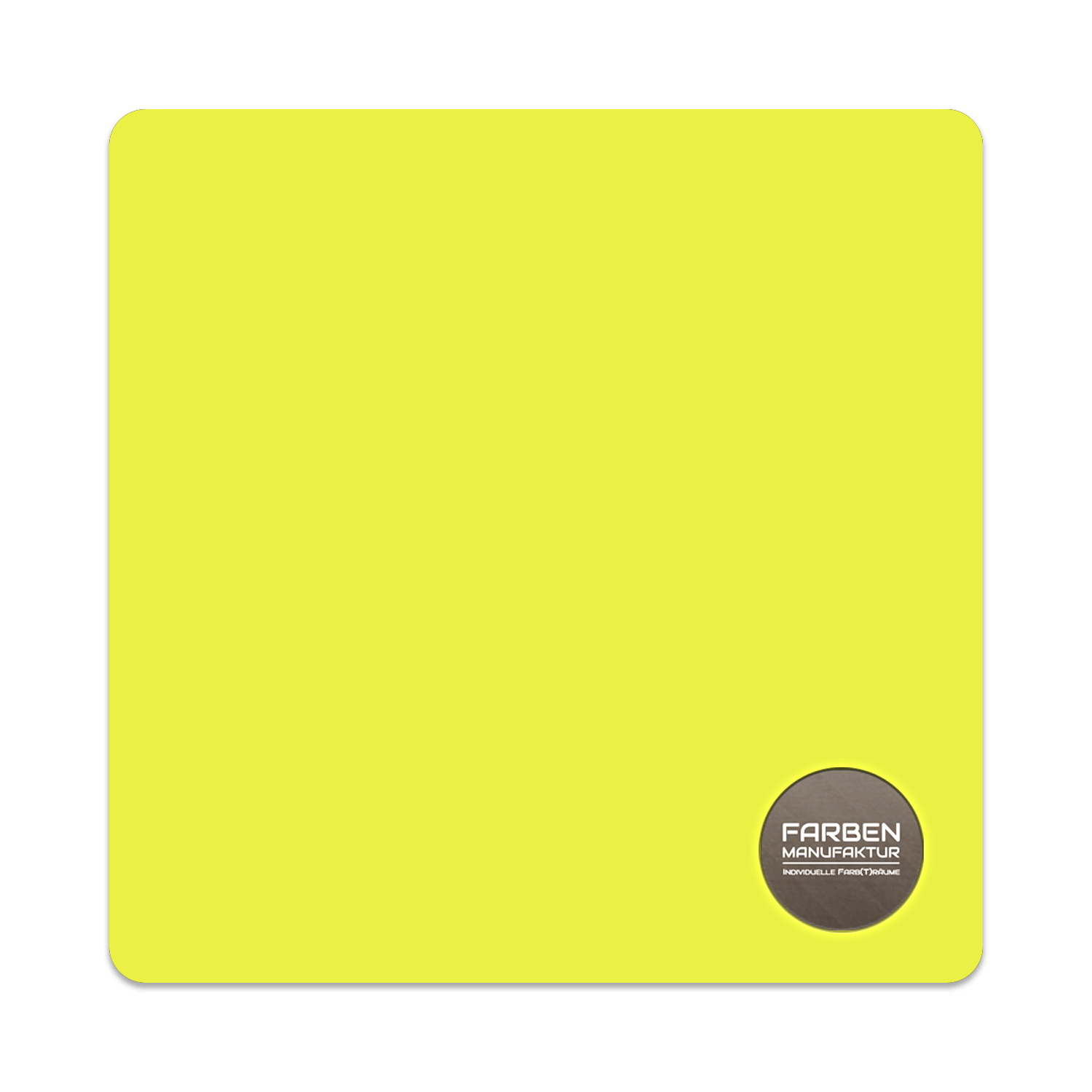 Farben Manufaktur (T)raumlux Seidenglänzend - RAL 1016 Schwefelgelb Farben Manufaktur (T)raumlux Seidenglänzend - RAL 1016 Schwefelgelb