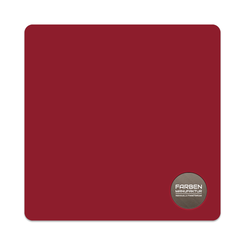 Farben Manufaktur (T)raumlux Seidenglänzend - RAL 3003 Rubinrot Farben Manufaktur (T)raumlux Seidenglänzend - RAL 3003 Rubinrot