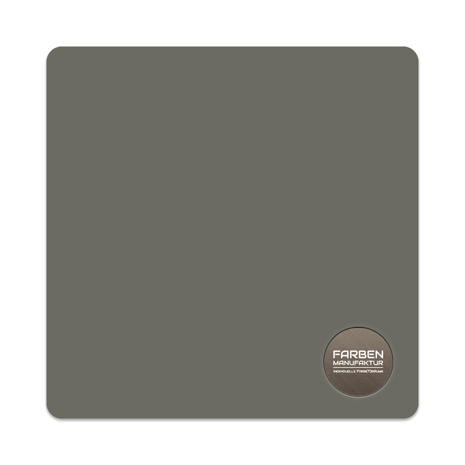 Farben Manufaktur (T)raumlux Seidenglänzend - RAL 7039 Quarzgrau Farben Manufaktur (T)raumlux Seidenglänzend - RAL 7039 Quarzgrau
