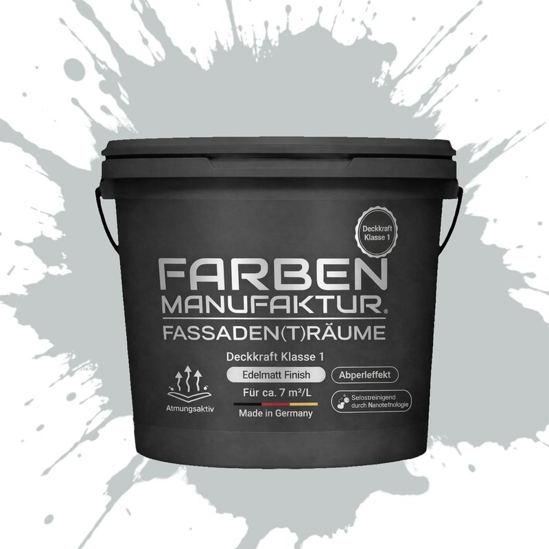 Farben Manufaktur Fassaden(t)räume Sockelfarbe - RAL 7035 Lichtgrau Farben Manufaktur Fassaden(t)räume Sockelfarbe - RAL 7035 Lichtgrau