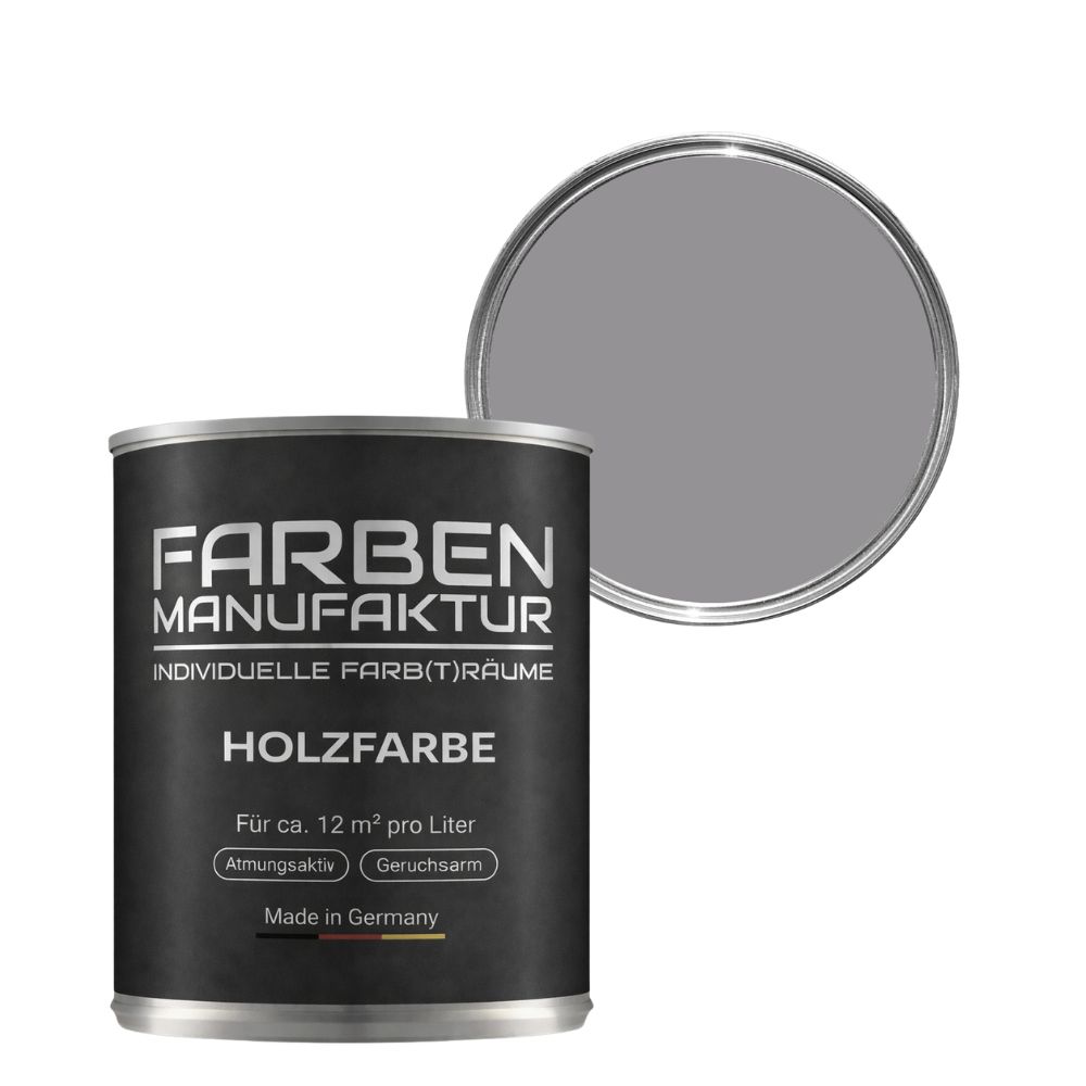 Farben Manufaktur Holzschutz deckend - RAL 7036 Platingrau Farben Manufaktur Holzschutz deckend - RAL 7036 Platingrau