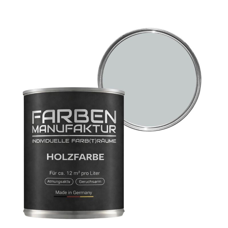 Farben Manufaktur Holzschutz deckend - RAL 7035 Lichtgrau Farben Manufaktur Holzschutz deckend - RAL 7035 Lichtgrau
