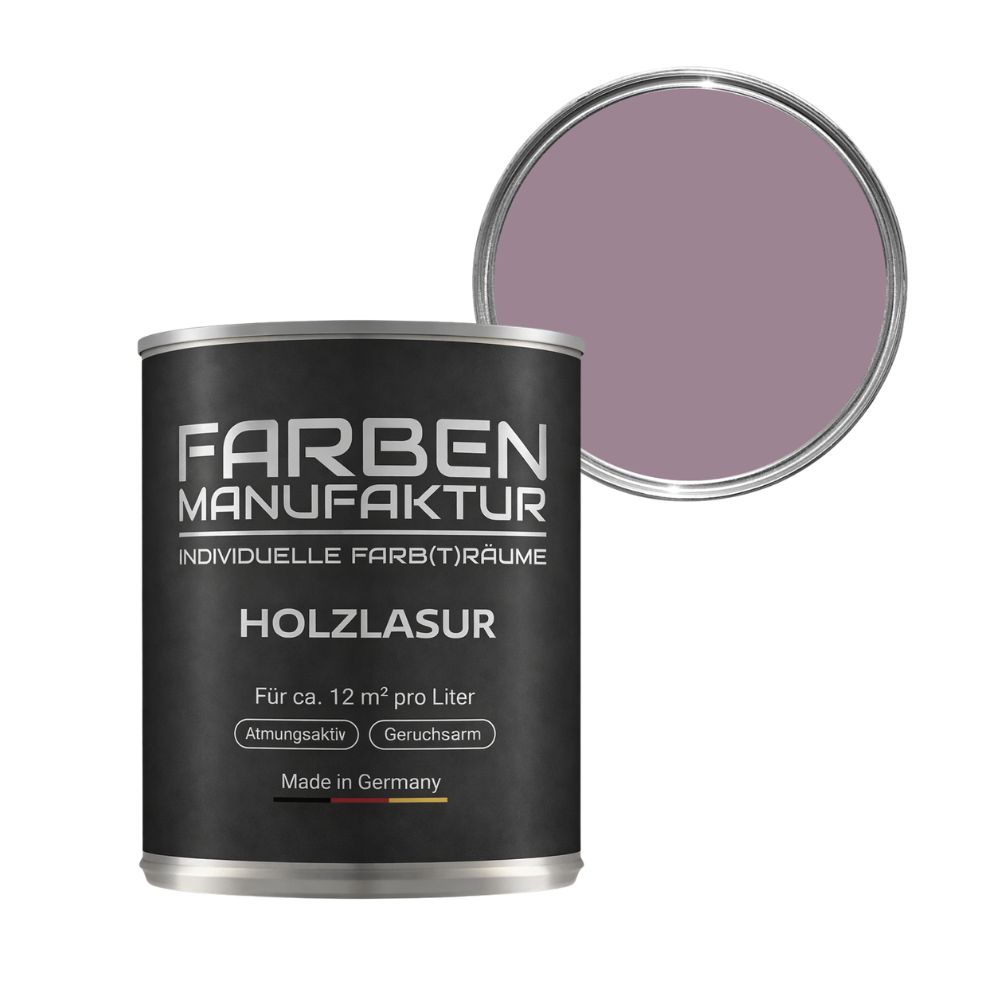 Farben Manufaktur Holzlasur RAL 4009 - Pastellviolett Farben Manufaktur Holzlasur RAL 4009 - Pastellviolett
