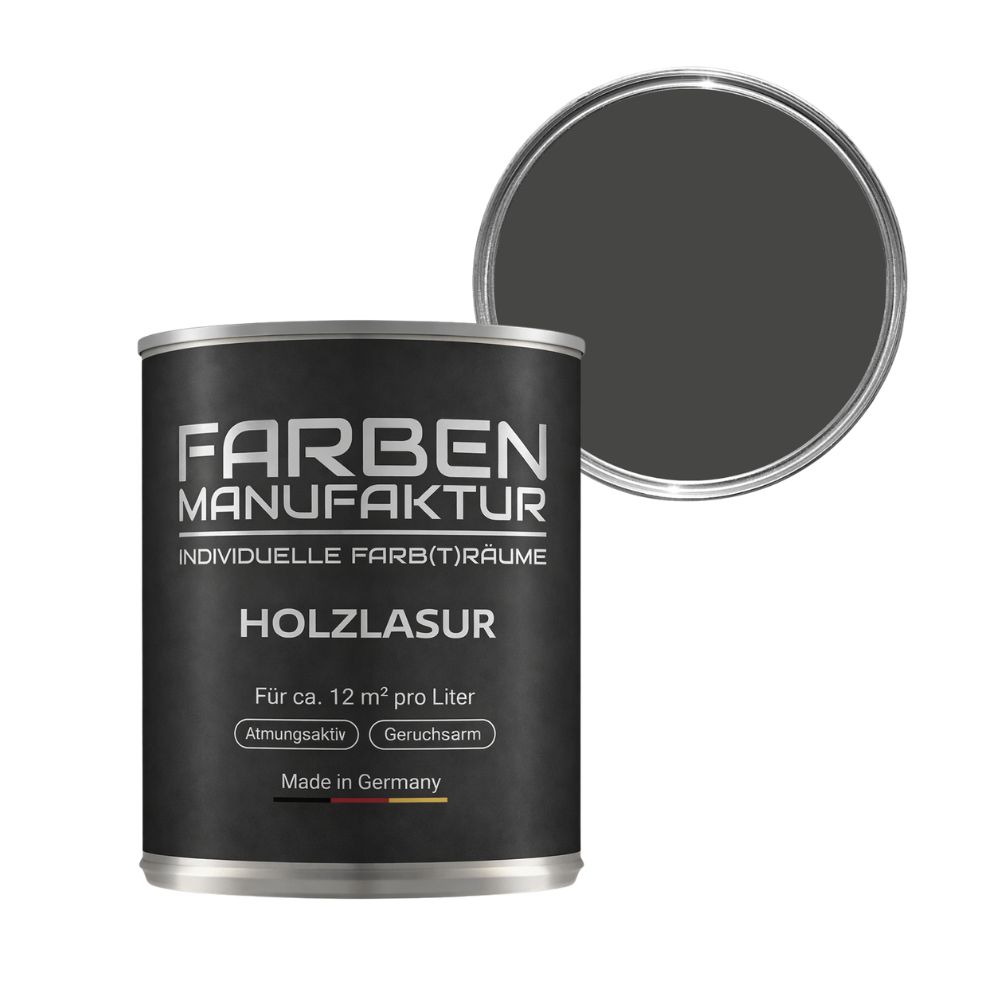 Farben Manufaktur Holzlasur RAL 7022 - Umbragrau Farben Manufaktur Holzlasur RAL 7022 - Umbragrau