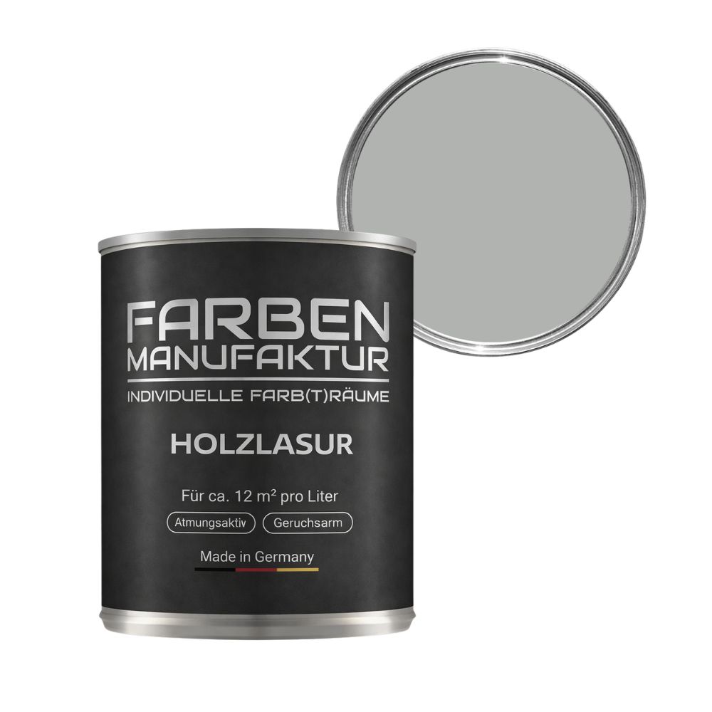 Farben Manufaktur Holzlasur RAL 7038 - Achatgrau Farben Manufaktur Holzlasur RAL 7038 - Achatgrau