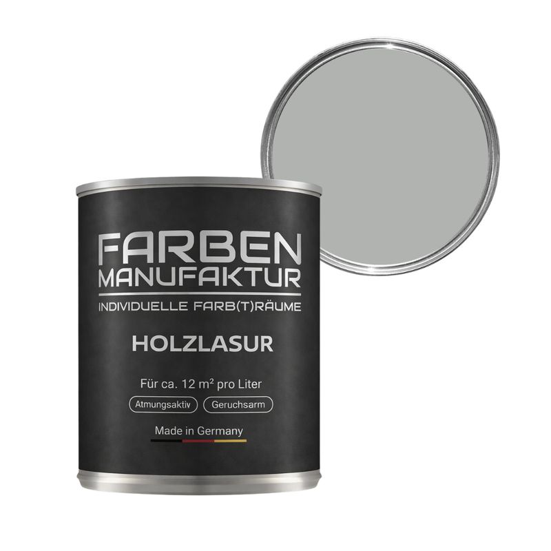 Farben Manufaktur Holzlasur RAL 7038 - Achatgrau Farben Manufaktur Holzlasur RAL 7038 - Achatgrau