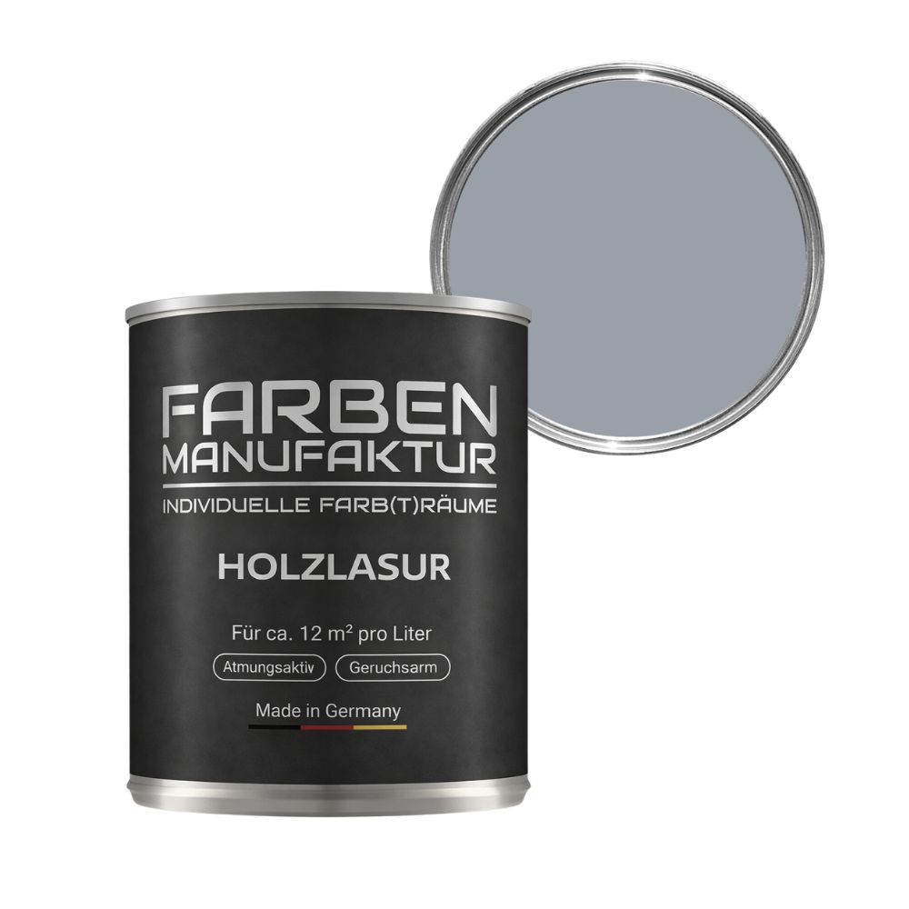 Farben Manufaktur Holzlasur RAL 7040 - Fenstergrau Farben Manufaktur Holzlasur RAL 7040 - Fenstergrau