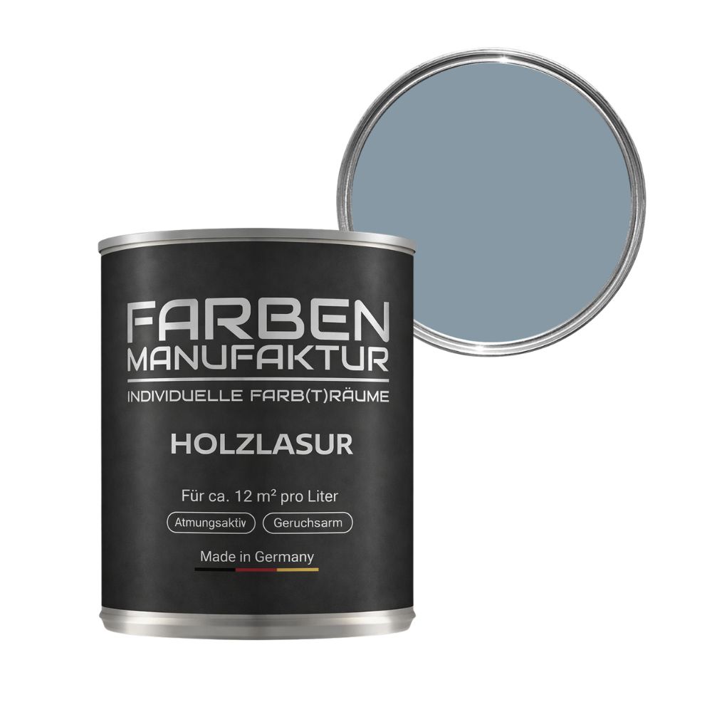 Farben Manufaktur Holzlasur RAL 7000 - Fehgrau Farben Manufaktur Holzlasur RAL 7000 - Fehgrau