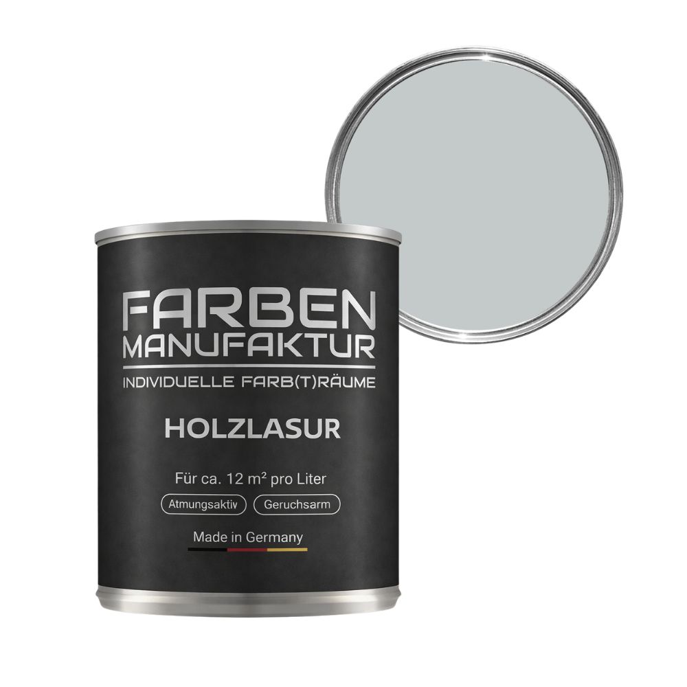 Farben Manufaktur Holzlasur RAL 7035 - Lichtgrau