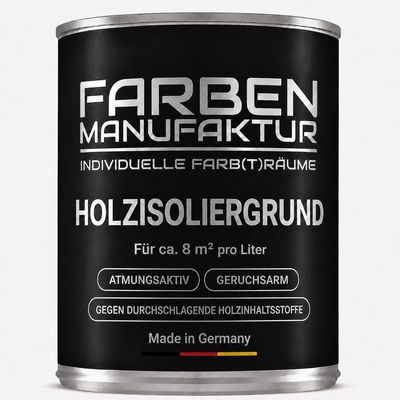 Farben Manufaktur Holzisoliergrund - Weiß Farben Manufaktur Holzisoliergrund - Weiß