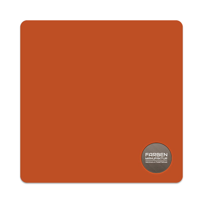 Farben Manufaktur Treppenlack Bunttöne mit Glitzer - RAL 2001 Rotorange