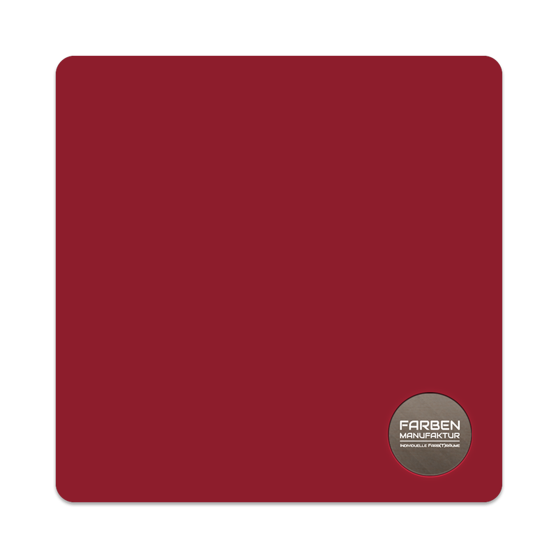 Farben Manufaktur Treppenlack Bunttöne mit Glitzer - RAL 3003 Rubinrot